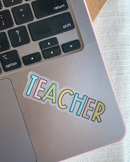 Teacher Sticker