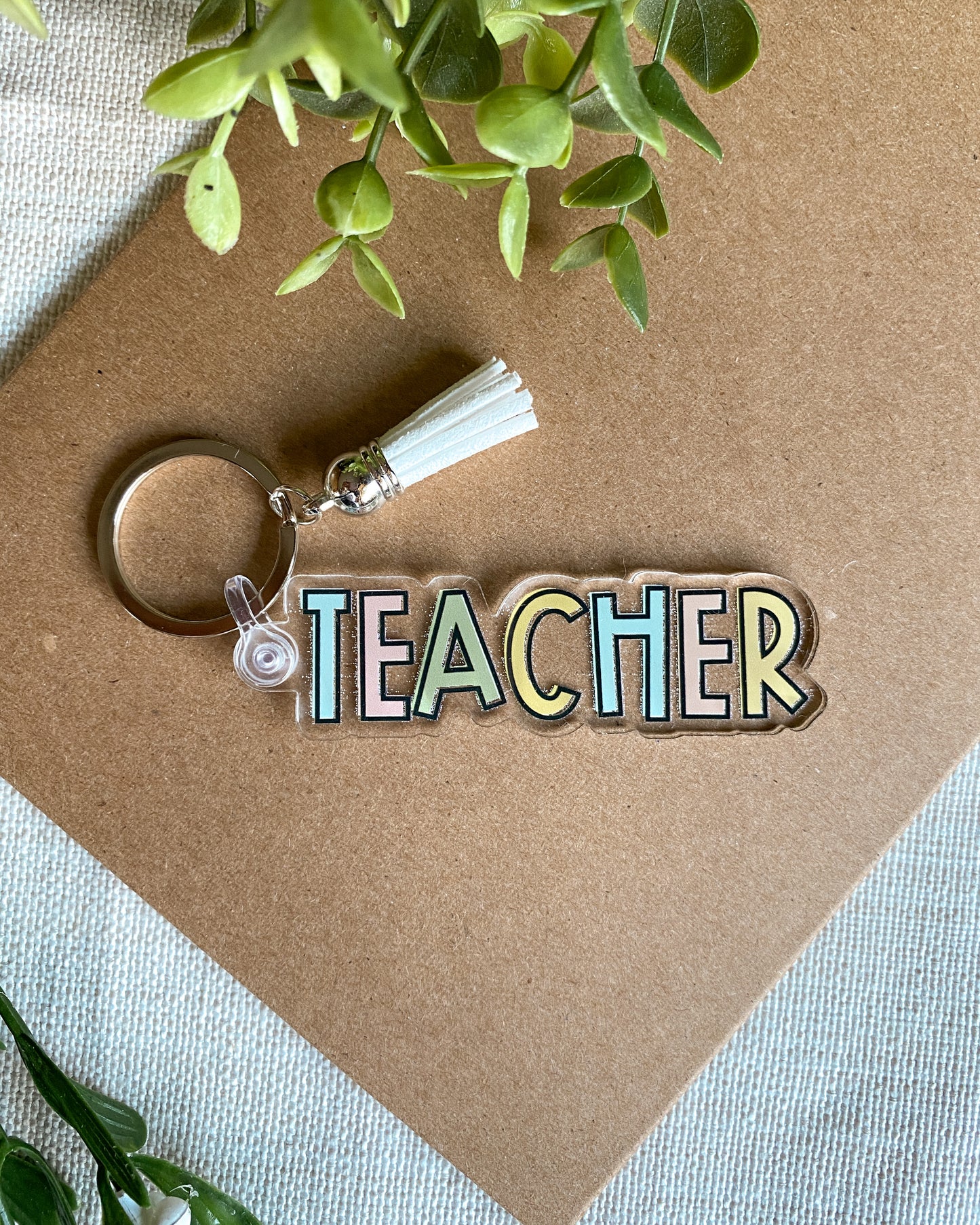 Teacher Keychain