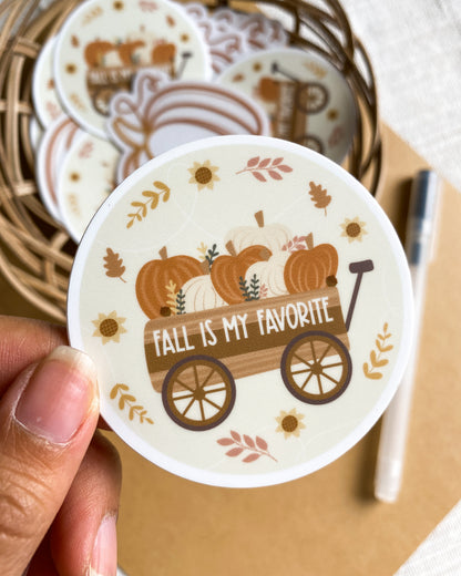 Fall Is My Favorite Sticker