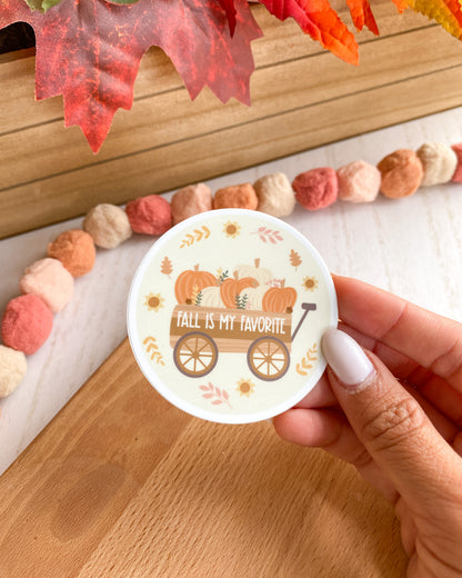 Fall Is My Favorite Sticker