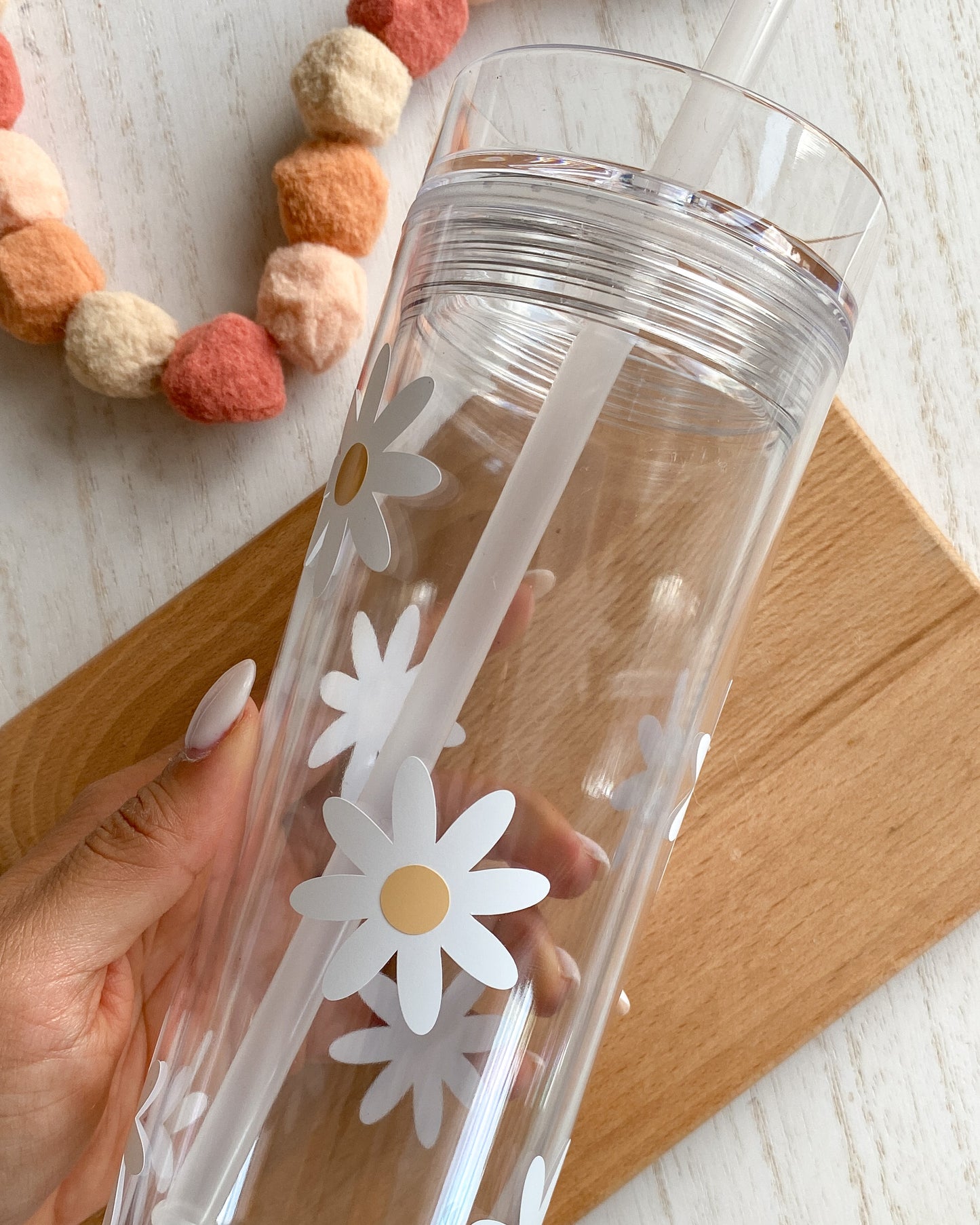 Daisy Tumbler Cup – Created By Christine