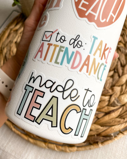 Teacher Sticker Pack