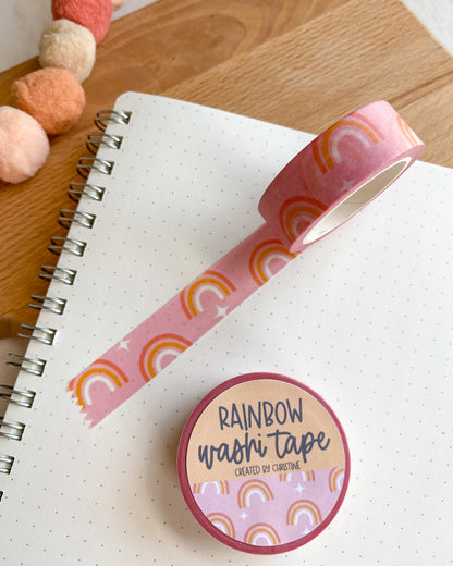 Rainbow Washi Paper Tape