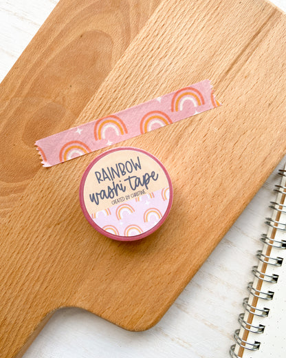 Rainbow Washi Paper Tape