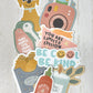 Be Cool Be Kind Sticker