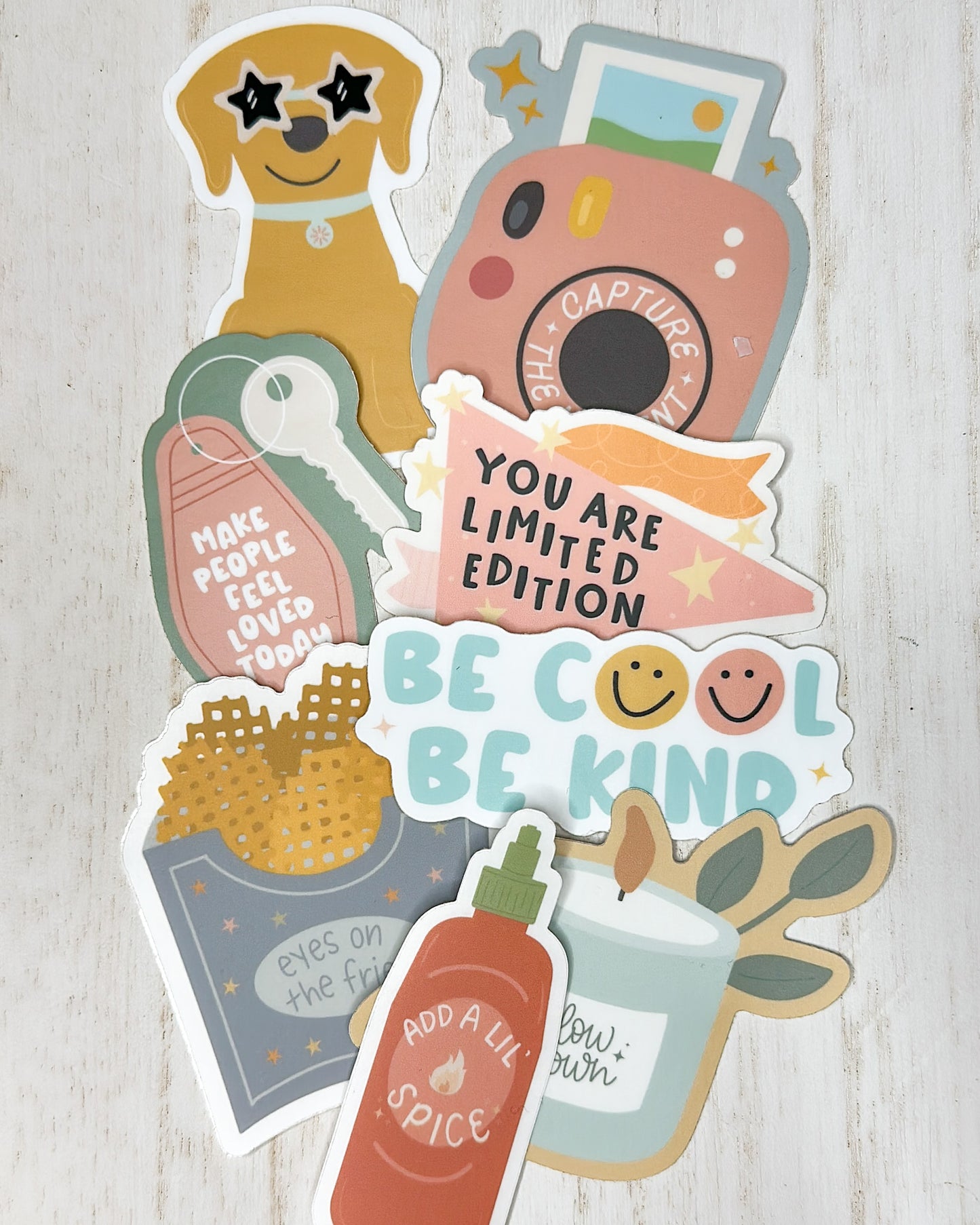 Be Cool Be Kind Sticker