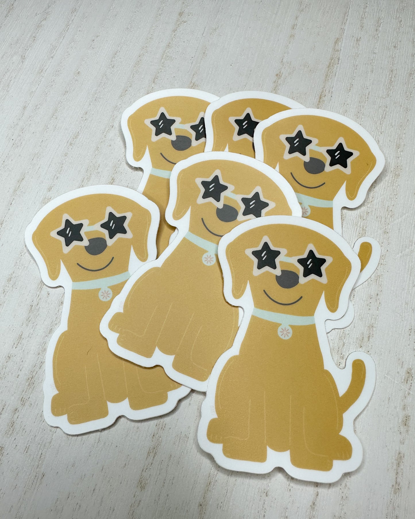 Pup Star Sticker