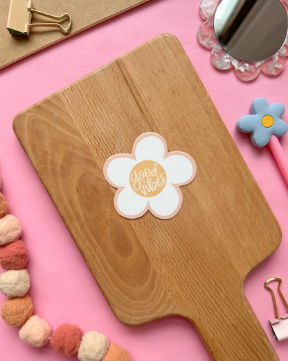 Good Vibes Daisy Sticker
