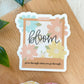 Bloom Polaroid Sticker