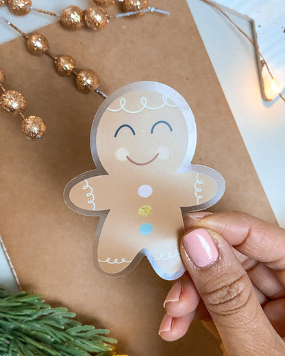 Gingerbread Sticker