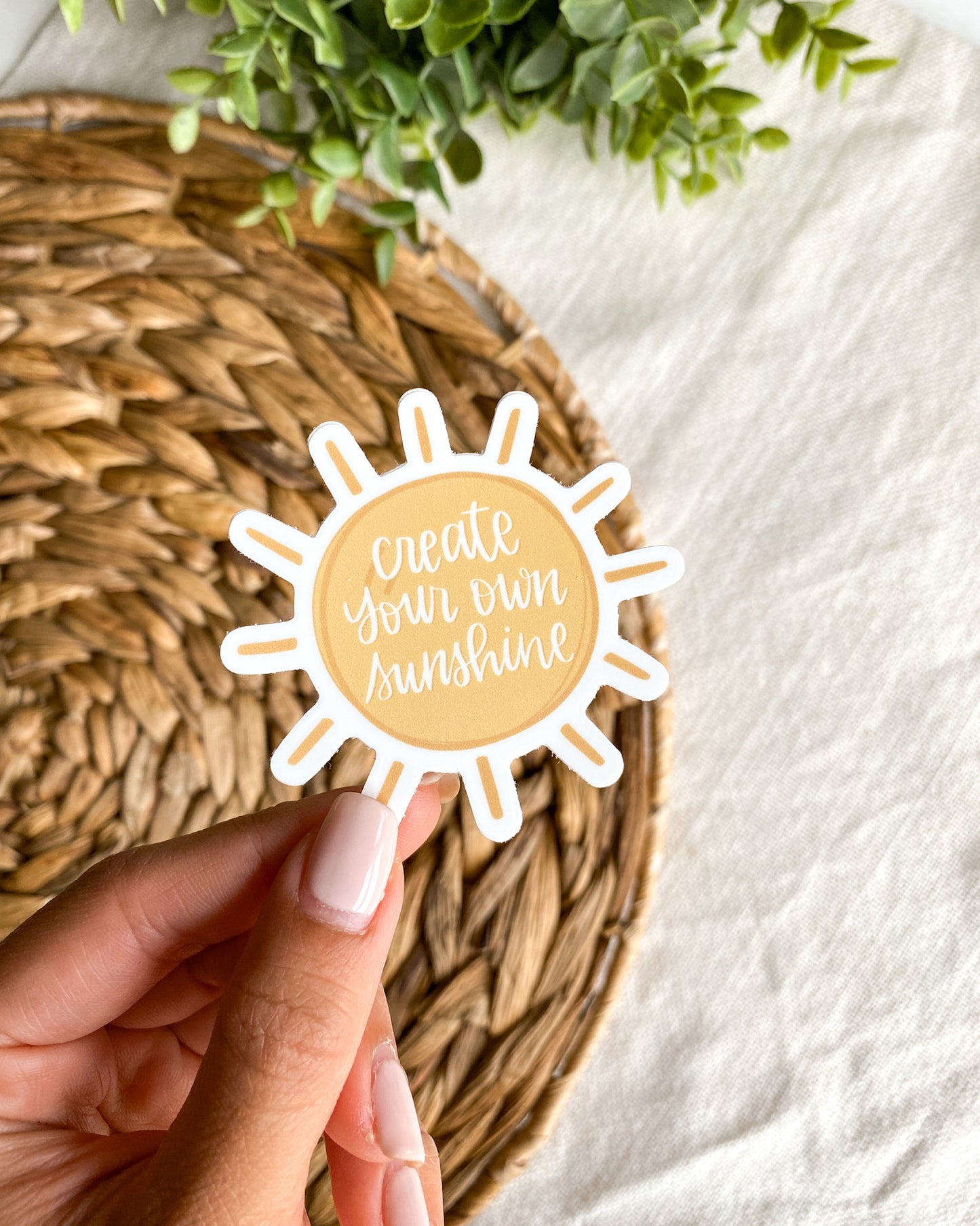 Create Your Own Sunshine Sticker