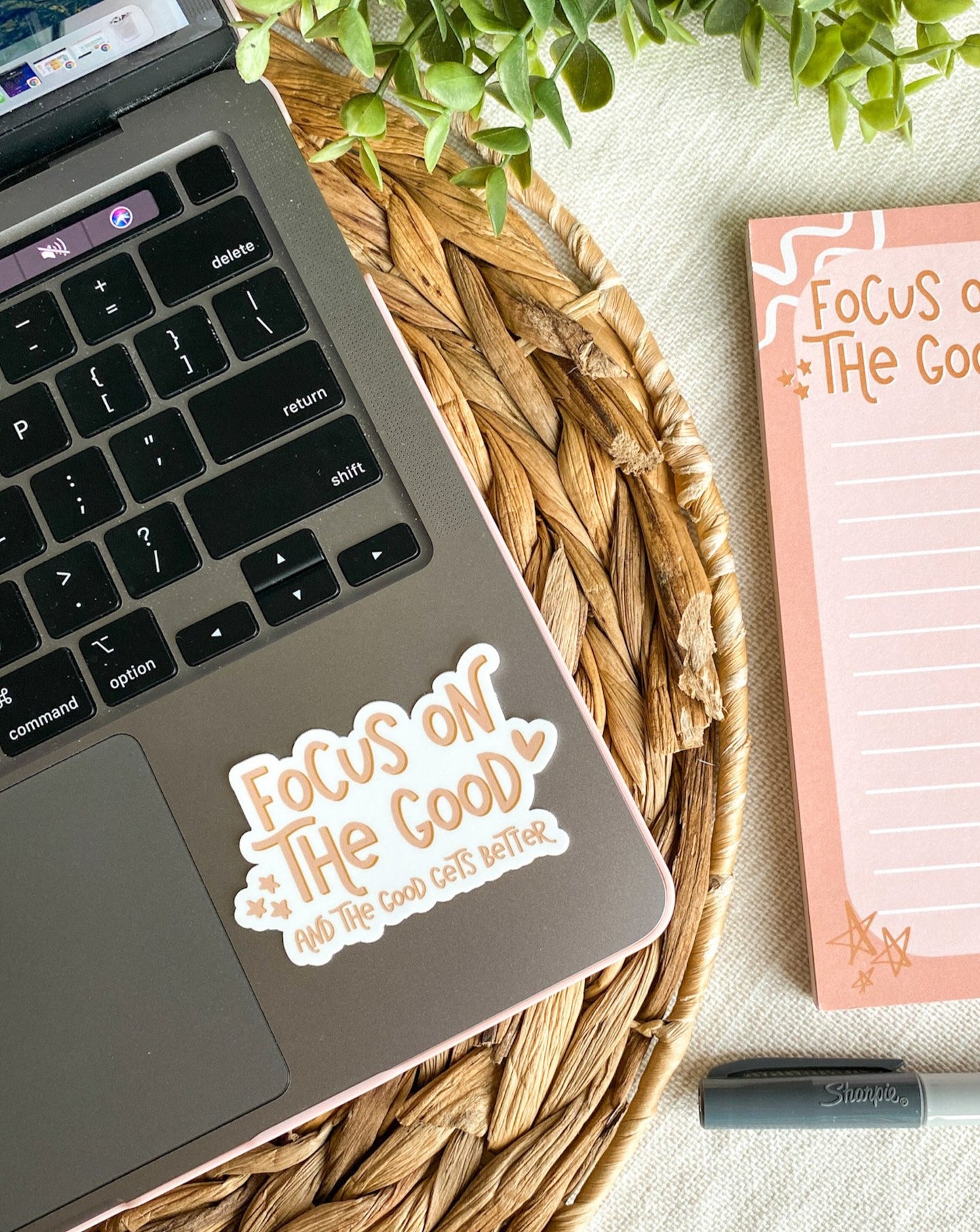 Focus on the Good and Good Gets Better Sticker