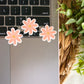 Mini Pink Daisy Stickers: Pack of 3