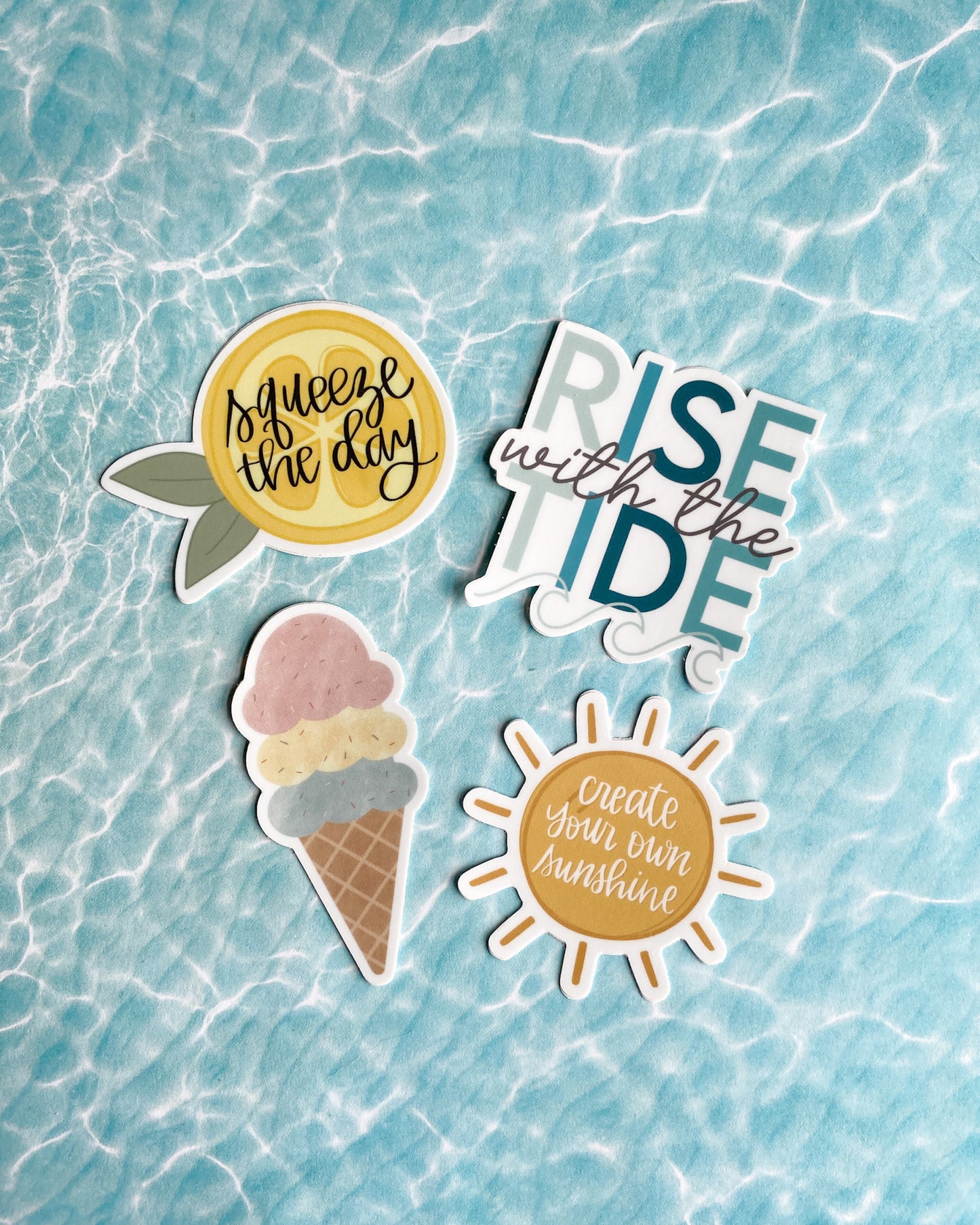 Rise With The Tide Sticker