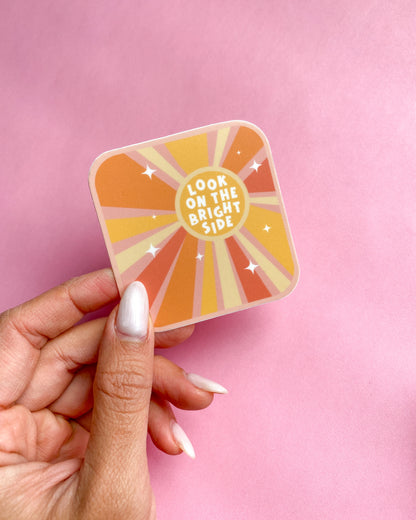 Look on the Bright Side Sunshine Sticker