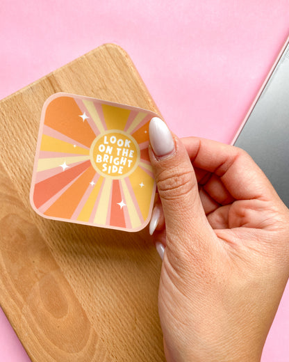 Look on the Bright Side Sunshine Sticker