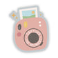 Capture the Moments Polaroid Sticker