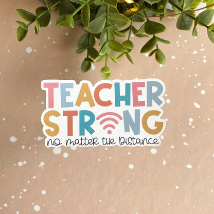 Teacher Strong Wifi Sticker