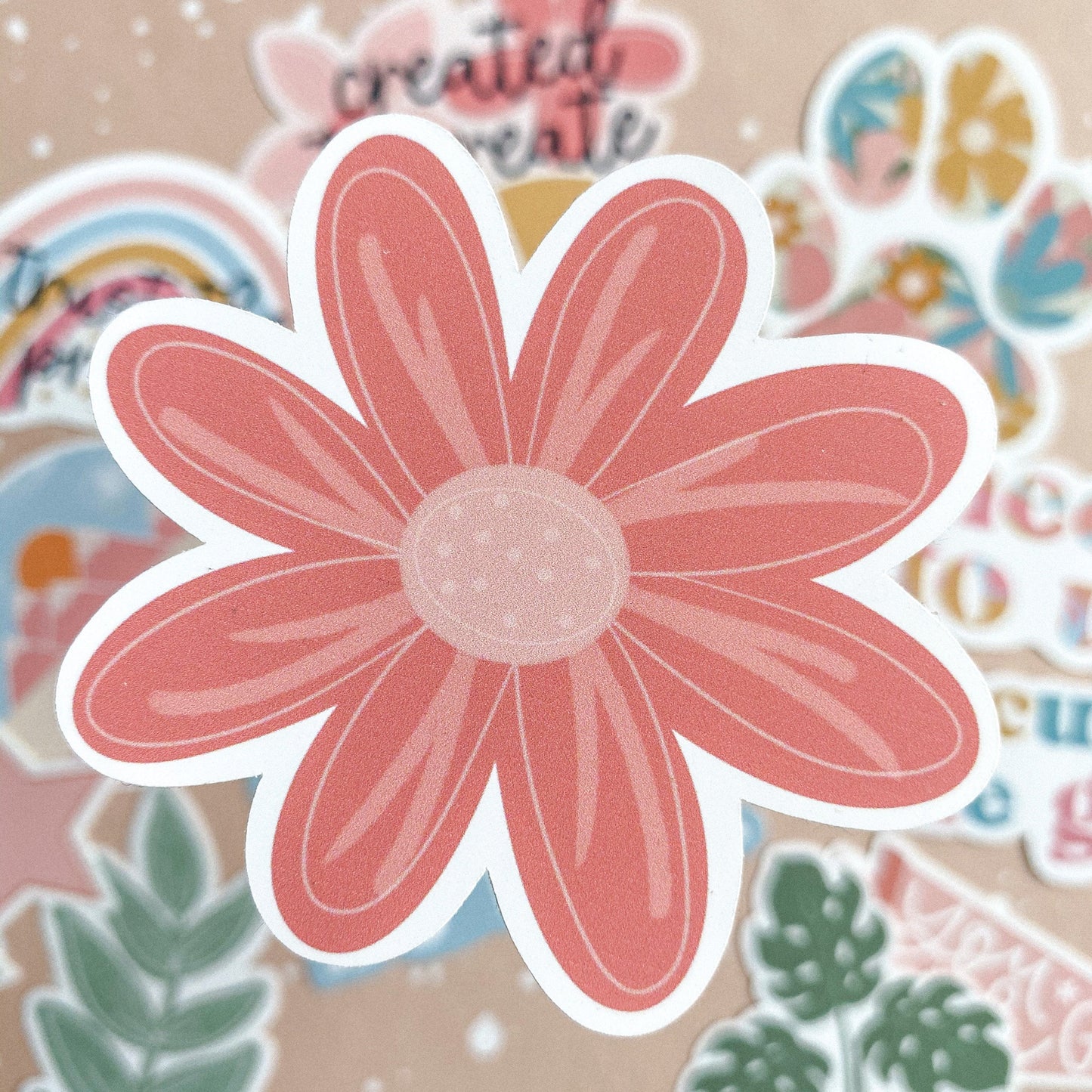 Bloom Flower Sticker