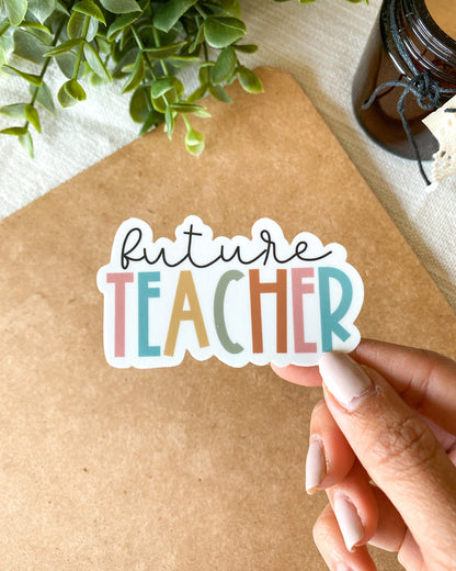 Future Teacher Sticker
