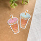 Dunkin Inspired Coffee Sticker
