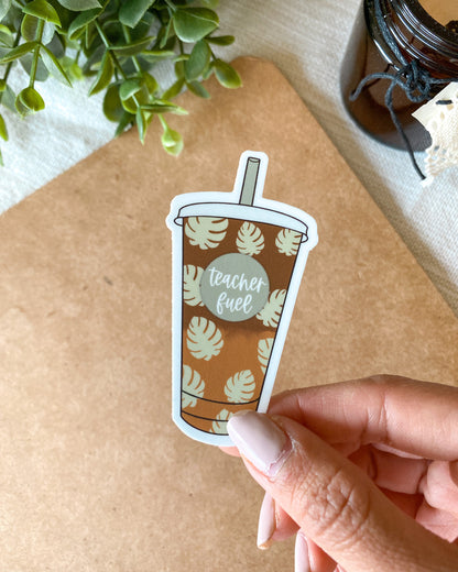 Teacher Fuel Sticker