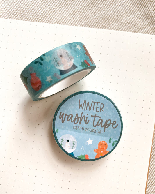 Winter Washi Paper Tape